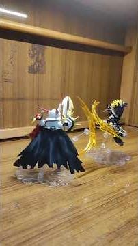 NXEDGE Digimon Omegamon Alter S vs Beelzemon Showcase Pt.7 #digimon #omegamo #beelzemon #showcase