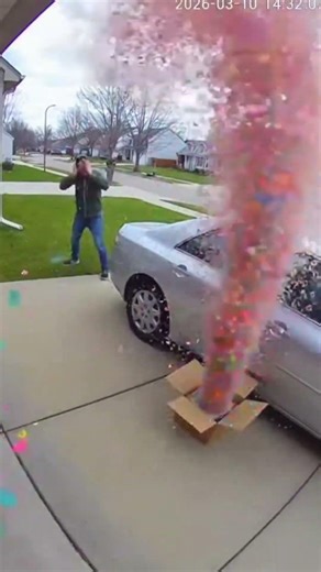 Porch Pirate Gets Confetti Bombed 😂 | DoorbellFails