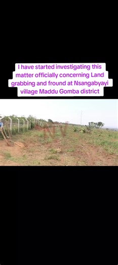 I have started investigating this matter officially concerning Land grabbing and fround at Nsangabyayi village Maddu Gomba district @President :Yoweri kaguta M7 @MUHOOZI KAINERUGABA @breaking post @Ms.Phionah Barungi PA/ on SD.. @SPA ANTI-CORRUPTION /UGANDA @Prince Media256 @Chairman Majambere #foryou #viral #trendingvideo #landgrab #anticorruptioncampaign🚫