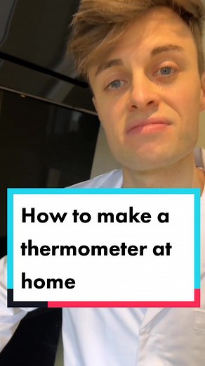 How to make a homemade thermometer... #britishscienceweek #chemistry #snow