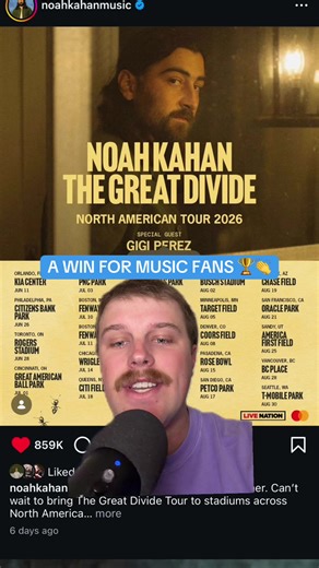A Win for Live Music Fans with Noah Kahan
