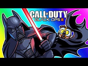 Black Ops 3 Zombies Funny Moments - Star Wars, DBZ and Limitless Weapons!