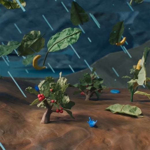 Aixsponza on Instagram: "And here's the last post for Checker Tobi 3. Growing plants, crawling animals, a big storm and all in super cute playdough style. It's been so much fun!"