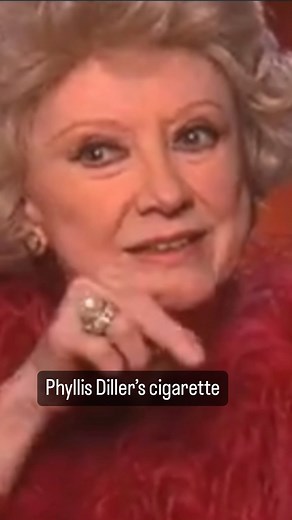 17K views · 3.2K reactions | Phyllis Diller on why she used her signature cigarette / holder in the early days of her comedy career. She never smoked. #phyllisdiller #comedylegend #beingphyllis #standupcomedy #cigaretteholder #jokes #funny #gestures | The Phyllis Diller | Facebook