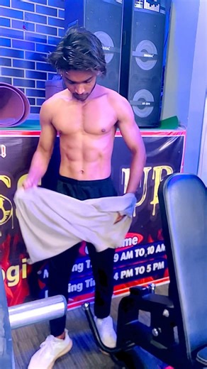 Gym six pack exercise