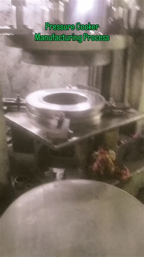 Mis India on Instagram: "Pressure Cooker Manufacturing Process Deep Draw of Aluminium Pressure Cooker with Hydraulic Machine #manufacturing #productionprocess #pressurecooker"