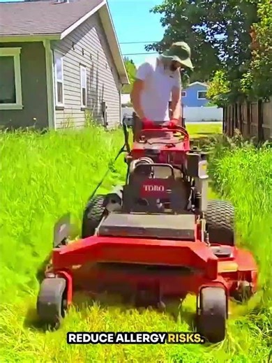 Thick Weeds Fall Instantly Under String Trimmer Power 🌿