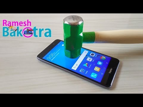 Honor Holly 4 Plus Screen Scratch Proof Glass Test