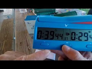 Chess clock Leap PQ9912 a review and tutorial
