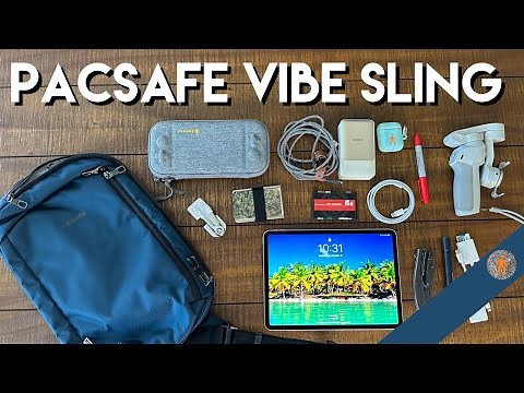 pacsafe Vibe 325 Crossbody Sling Bag Review and Full Walkthrough