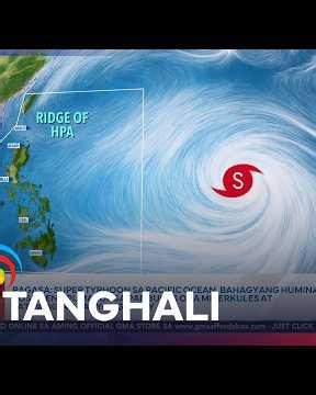 Super typhoon sa labas ng PAR | Balitanghali