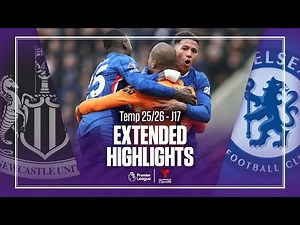 Newcastle United vs. Chelsea | Highlights Premier League | Jornada 17 | Telemundo Deportes