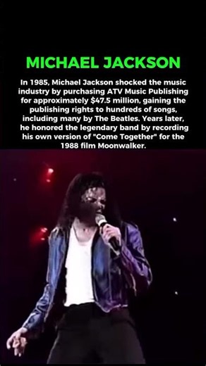 Michael Jackson bought the Beatles music #thebeatles #michaeljackson
