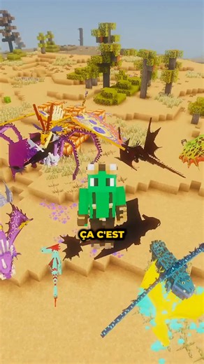100 jours pour créer une village entièrement peuplé de dragons ! ( 100 jours dans le monde de Dragons dans Minecraft) #minecraft #httyd #dragons #100jours
