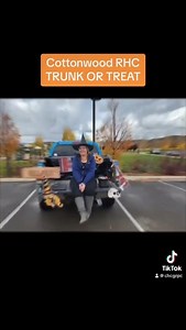Our trunk or treat at Cottonwood rehab was out of this world! 🚗 👺 ☠️ 🕷️ We're so grateful to everyone who joined and made it such a success. What creative decorations did you see? #CottonwoodRehab #Cottonwood #RehabilitationCenter #Rehab #SeniorCare #ElderCare #HealthcareCareCenter #SeniorLiving #ColoradoLiving #SeniorActivities #halloween #trunkortreat #trickortreat #spooky #costumes | Cottonwood Rehabilitation and Healthcare Center