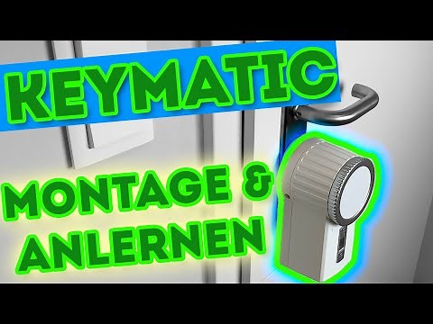 Keymatic Homematic | Installation Einrichtung und Anlernen