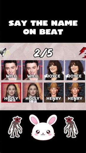 How Fast Can You Name Them? STRANGER THINGS On Beat #challenge #viral #test