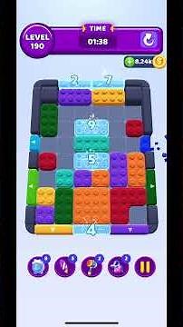 Color Block Jam Level 190 Solution Complete Walkthrough #colorblockjam #factsnotfiction