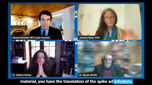 "The claim to fame is that this is so much better than the original modified mRNA products, because you only need a small dose, because it self replicates once again into the cell. But the thing is that we don't know for how long. It's basically an ad infinitum process, until the the metabolic function of the cell is depleted. And so what you have is the photocopying of this genetic material, you have the translation of the spike ad infinitum... it's just massive production of spike within a cer