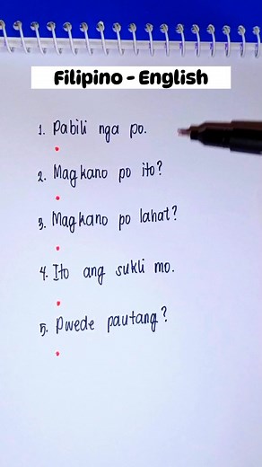 1.4M views · 26K reactions | Filipino to English translation #fyp...