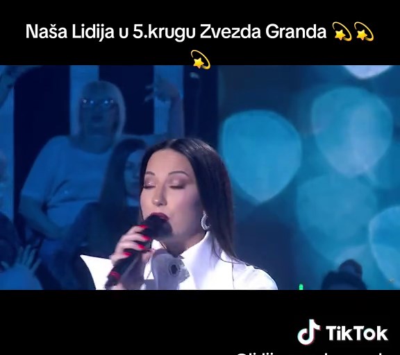 Lidija shines in Zvezde Granda 5th round
