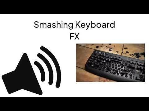 HD - Smashing Keyboard Sound Effect