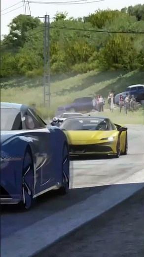 Kawasaki Ninja H2 vs Monster Batmobile vs Hypercars #shorts #kawasaki #superbike #supercars #racing