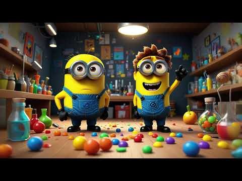 The Red Button Mayhem Adventure | Teamwork Comedy Stories for Kids