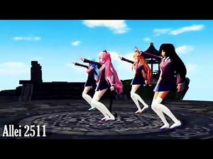 [MMD x Aphmau] マイルームディスコナイト (My Room Disco Night)