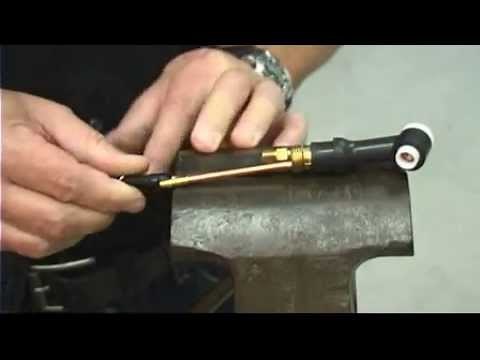 Assembling a water-cooled TIG torch