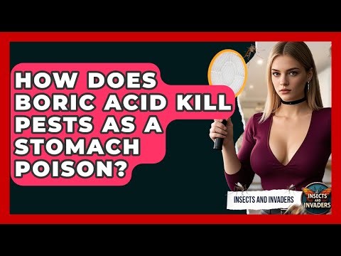How Does Boric Acid Kill Pests As A Stomach Poison? - Insects and Invaders