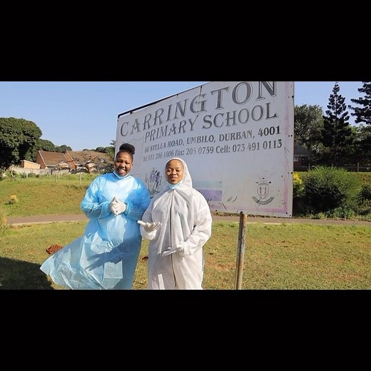 1.1K views · 97 reactions | Two of the HCS interns who are DUT alumnae, Lusanda Bukhali, a Human Resource Management graduate and Nomthandazo Ntenga, a Human Resource Management graduate share their excitement on being part of the Mandela Day initiative. Carrington Primary School Principal, Thokozani Kunene extended her gratitude to DUT for the donation of schoolbooks and for painting some parts of the school | Durban University of Technology | Facebook