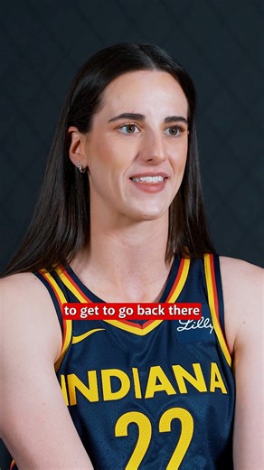 "That's what I appreciate about them the most. They want to cheer, not only for myself, but everybody else on this team. They have so much fun watching us." 💛 Caitlin Clark on being back at Carver-Hawkeye Arena today for our preseason exhibition game against the Brazilian National Team. | Indiana Fever