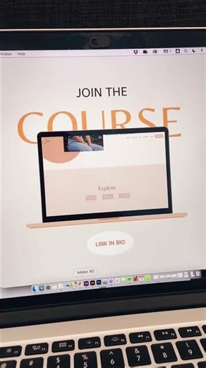 Create a scrolling website mockup Canva 👩‍💻