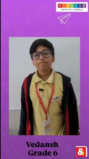 VIBGYOR Rise Doddanekkundi on Instagram: "### 🧪✨ Understanding *Solutions and Solubility* ✨💧 Vedansh from *Grade 6* presented an excellent talk on *Solutions and Solubility*, explaining how substances dissolve and what factors affect the solubility of different materials. 🌟 He shared clear examples and simple demonstrations that made the concept easy and engaging for everyone to understand. 📘✨ Vedansh presented with confidence and clarity. Well done, Vedansh! 👏👏 #ScienceTalk #Solutions #So