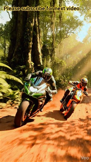 Unbeatable Stunt: KTM vs Ninja H2R 💀 Only Legends Can Ride! #publicreaction #shortsindia #viral