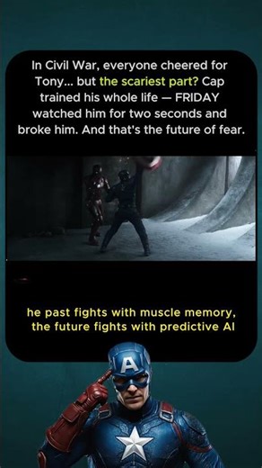 How Tony Stark Broke Captain America in 2 Seconds 💀