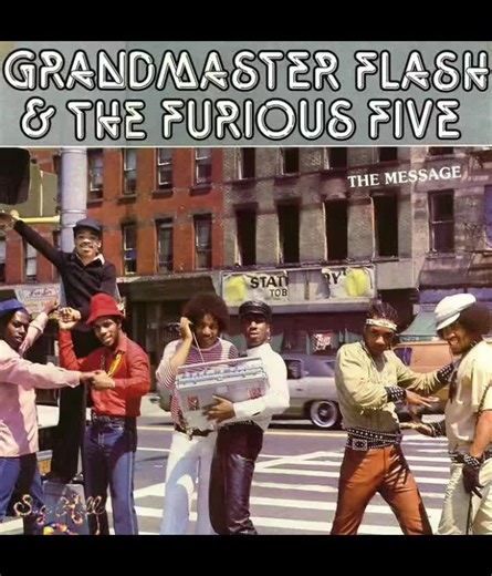ThevMessage (1982) Grandmaster Flash & The Furious Five #GrandMasterFlashAndTheFuriousFive