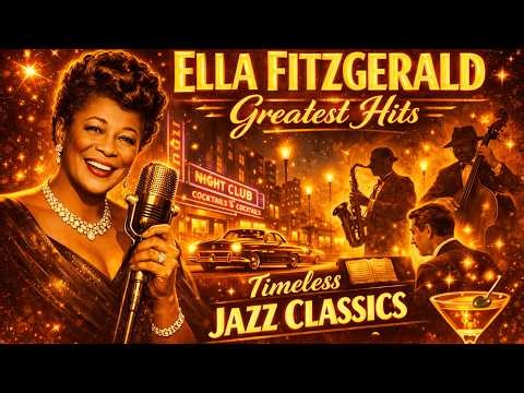 Ella Fitzgerald Greatest Hits 🎙️ Vintage Jazz Memories | Best Old Jazz Playlist 1950s–1970s