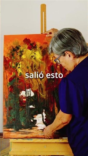 Comparación 3 estilos de pintar #arteabstracto #pintura