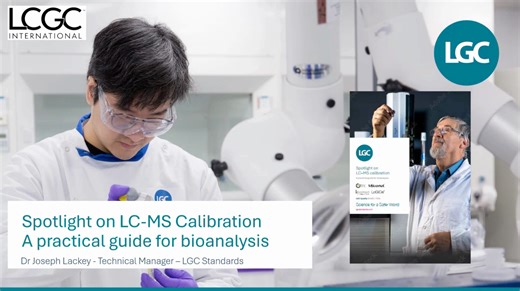 Spotlight on LC-MS Calibration: A Practical Guide for Bioanalysis | LCGC International