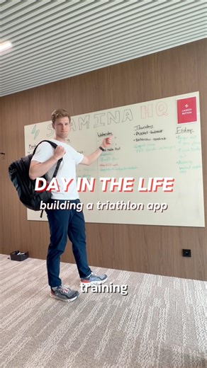 Day in the life of building a triathlon training app ⚡️