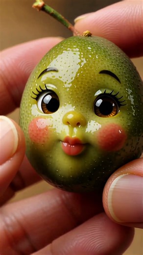 Cute mango eating fruit 🥭 #shorts