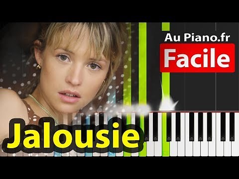 Angèle - Jalousie Piano Facile Paroles Karaoké