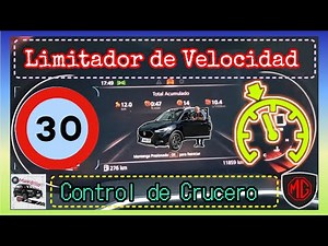 MG-Activar Control Crucero y Limitador de Velocidad (Sistema ASL)