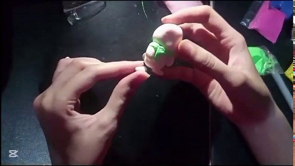 Sculpting Cute Cartoon Character with Polymer Clay || Easy DIY Time-lapse💕