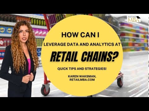 How can I leverage data and analytics in selling to retail chains? Retail Analytics