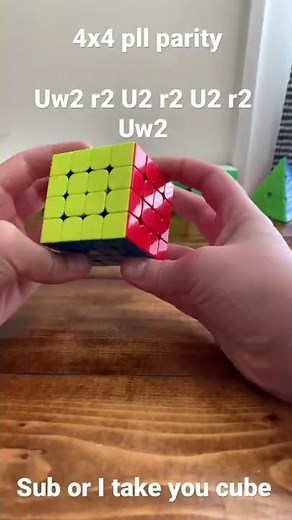 4x4 pll parity algorithm