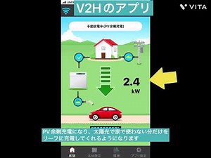 今回はV2Hの設定について説明します