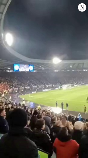 Incredible 🤩 Tartan Army fans roar Flower of Scotland ahead of historic match against Denmark ⚽ | The National Newspaper